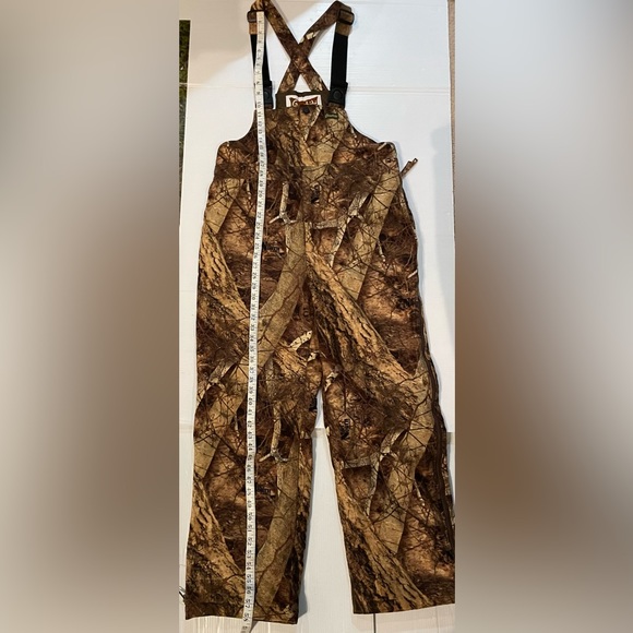 Gamehide Camoflauge Hunting Insulated Overall / Bib Size XL 13 Yth/S Adult - Picture 6 of 16